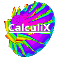 Couple with CalculiX CalculiX logo
